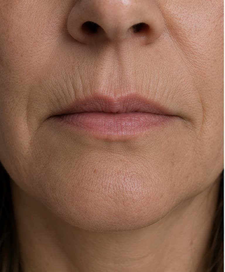 Perioral — antes
